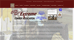Desktop Screenshot of extremecowboyassociation.com